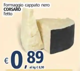 Corsaro Formaggio cappato nero l'etto