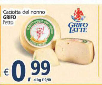 Grifo Caciotta del nonno l'etto