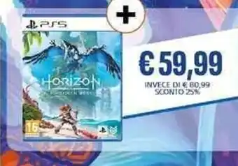 Expert PS5 Horizon offerta