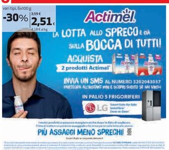Coop Actimel offerta