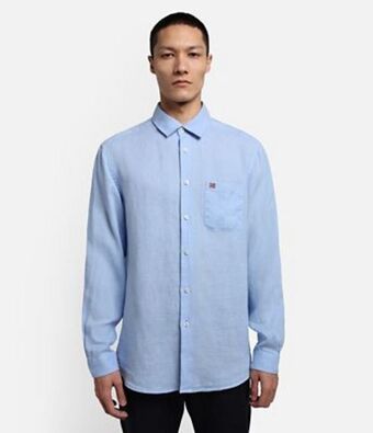 Napapijri Camicia a manica lunga creton offerta