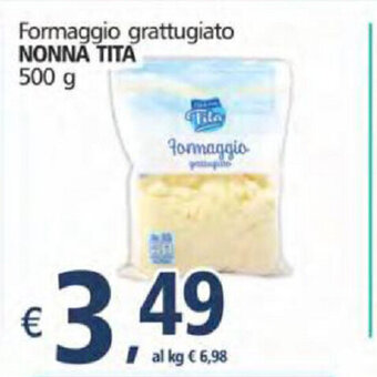 Alter Discount Nonna Tita Formaggio grattugiato 500g offerta