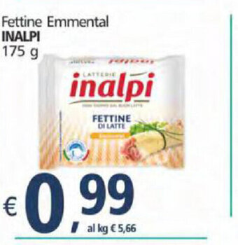 Inalpi Fettine Emmental 175g