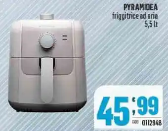 Gruppo di Palo Pyramidea friggitrice ad aria 5,5 lt offerta