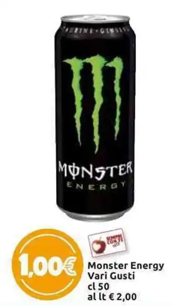 Carrefour Express Monster Energy vari gusti 50 cl offerta