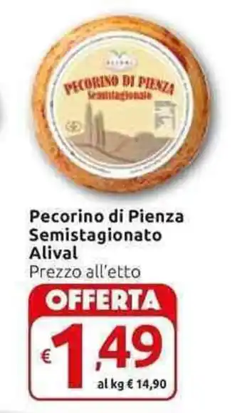 Pecorino di Pienza Semistagionato Alival