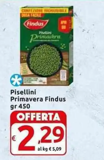 Carrefour Express Findus Primavera Pisellini 450 gr offerta