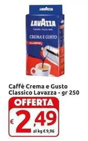 Carrefour Express Lavazza Caffè Crema e Gusto Classico - 250 gr offerta