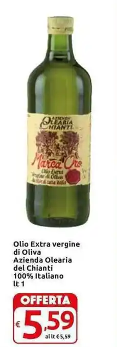 Carrefour Express Olio Extra vergine di Oliva Azienda Olearia del Chianti 100% Italiano 1 lt offerta