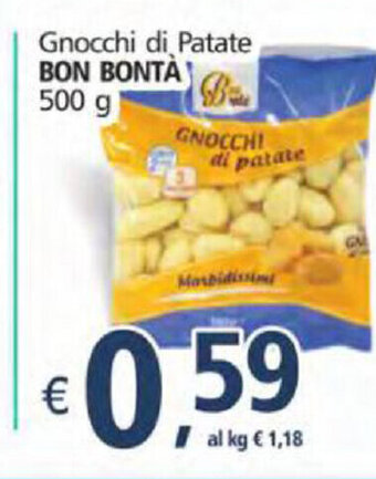 Alter Discount Bon Bonta Gnocchi di Patate 500g offerta