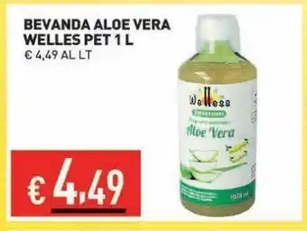 Ingrande Bevande aloe vera wellws pet 1 l offerta