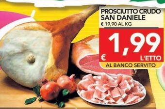 TuoDi Prosciutto crudo san daniele offerta