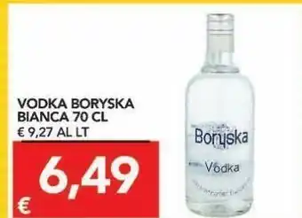 TuoDi Vodka boryska bianca offerta