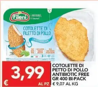 TuoDi Cotolette di petto di pollo antibiotic free offerta