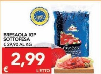 TuoDi Bresaola igp sottofesa offerta