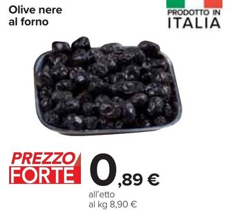 Carrefour Olive nere al forno offerta