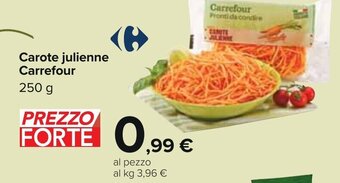 Carrefour Carrefour Carote julienne 250 g offerta