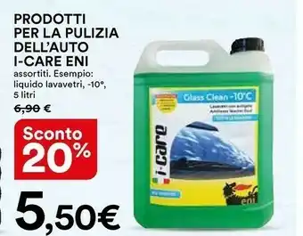 Eni Prodotti Per La Pulizia Dell'auto I-care
