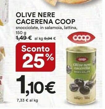 Coop Coop Olive Nere Cacerena offerta