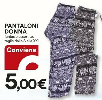 Coop Pantaloni Donna offerta