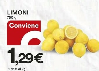 Coop Limoni offerta