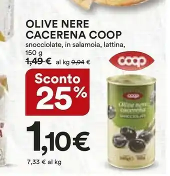 Coop Coop Olive Nere Cacerena offerta