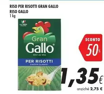 Coop Gallo Riso Gallo - Gran Gallo Risotti 1000 G(ml) offerta