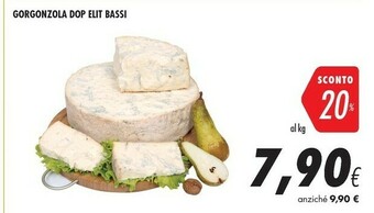 Coop Elit Bassi Gorgonzola Dop offerta