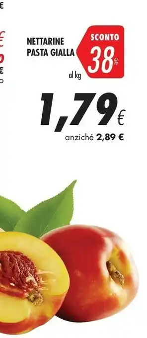 Coop Coop Nettarine Pasta Gialla offerta
