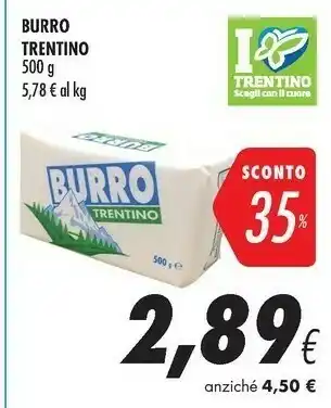 Coop Coop - Burro 100% Latte Italiano 500 G(ml) offerta