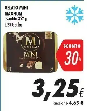 Coop Algida Gelato Mini Magnum offerta