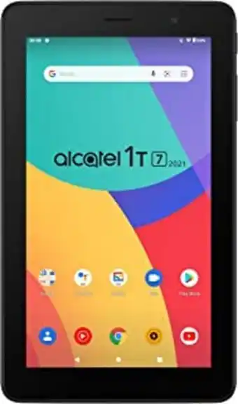 Alcatel - tablet 1t 2021 7" wifi, quad core, 16gb espandibile, 1gb ram, android 11, nero [italia]