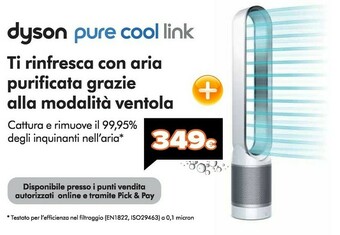 Expert Dyson Pure Cool Link Purificatore offerta