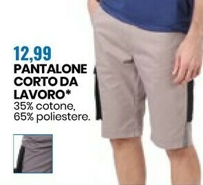 Pantalone Corto Da Lavoro