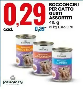 Radames Bocconcini Per Gatto