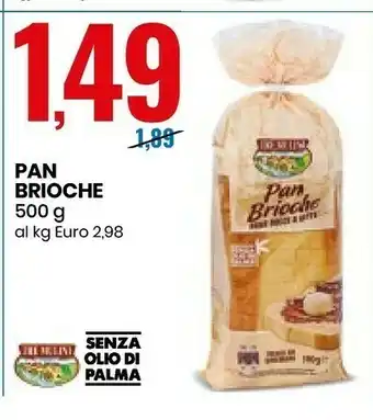 Eurospin Eurospin - Pan Brioche 500 G(ml) offerta