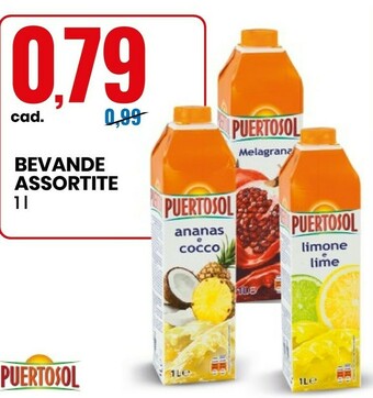 Eurospin Puertosol Bevande offerta