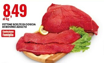 Eurospin Fettine Scelte Di Coscia Di Bovino Adulto offerta