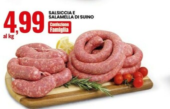 Eurospin Salsiccia E Salamella Di Suino offerta