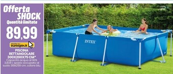 Eurospin Piscina Rettangolare offerta