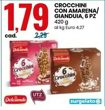 Eurospin Dolciando 6 Crocchini 420 G(ml) offerta