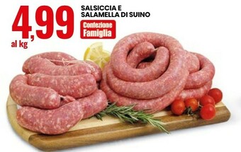 Eurospin Salsiccia E Salamella Di Suino offerta