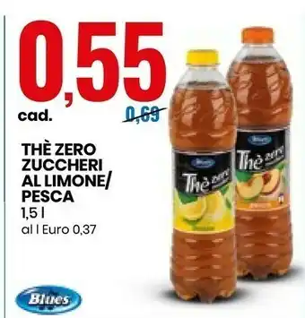 Eurospin The Zero Zuccheri Al Limone offerta