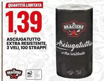 Eurospin Il Braciere Asciugatutto Extra Resistente offerta