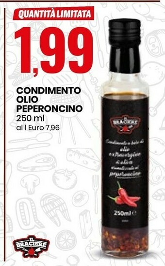 Eurospin Il Braciere Condimento Olio Peperoncino offerta