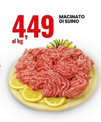 Eurospin Macinato Di Suino offerta