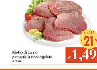 Galassia Tonno fresco offerta