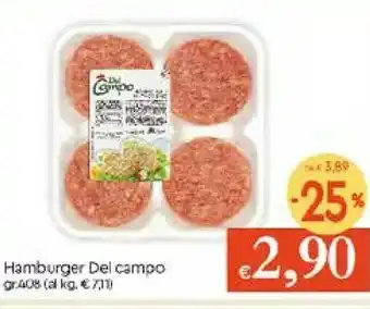 Galassia Del campo Hamburger offerta