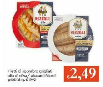 Galassia Rizzoli Filetti di sgombro offerta