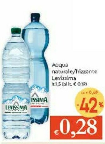 Galassia Levissima Acqua offerta
